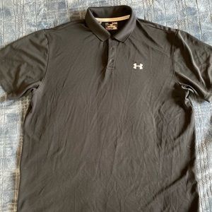 Under Armour black polo
